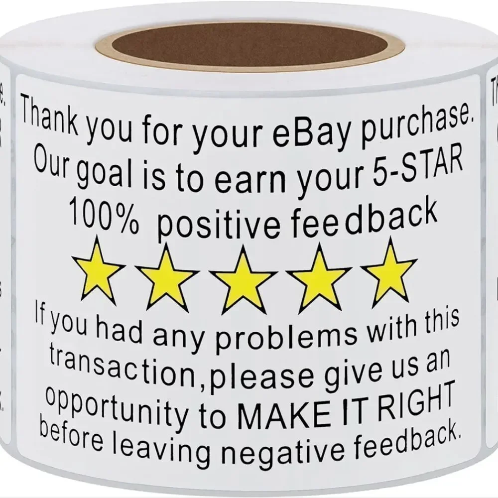 Seller Thank You Stickers